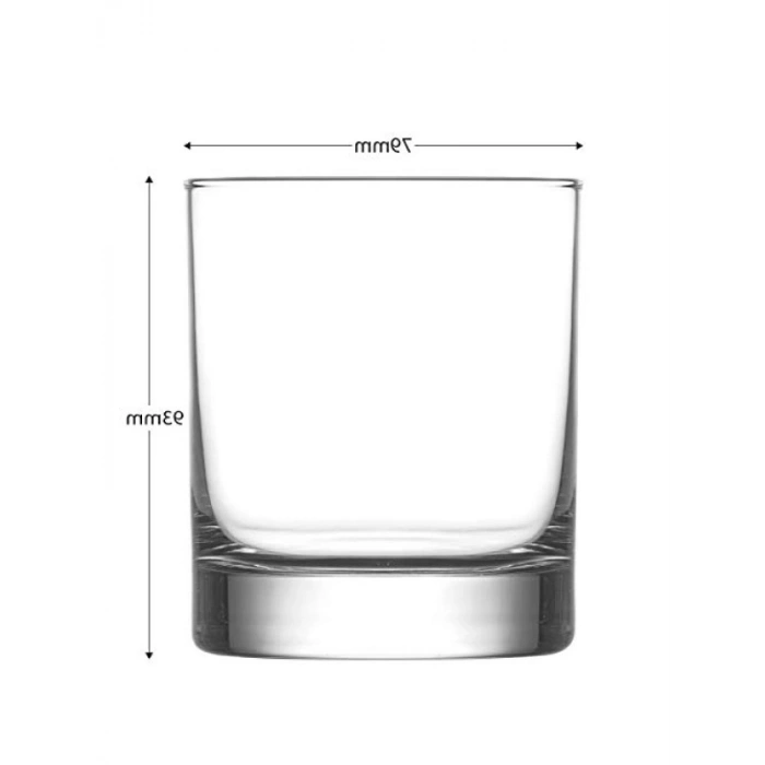 6lı Viski Bardağı Seti - 305 cc