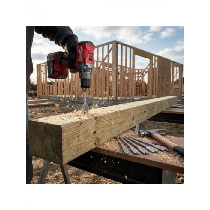 6lı Yaprak Matkap Ucu Seti - Yüksek Karbon Çelik