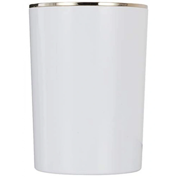 6 Litre Kapasiteli Çöp Kovası - Beyaz ve Altın Renk