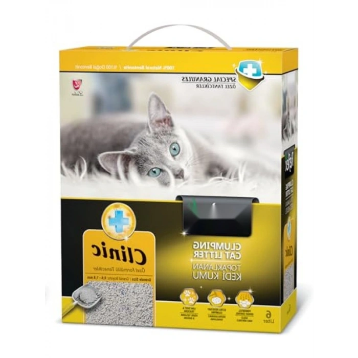 6 Litre Kapasiteli Klinik Kedi Kumu