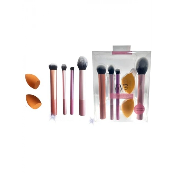6 Parça Makyaj Fırçası Seti