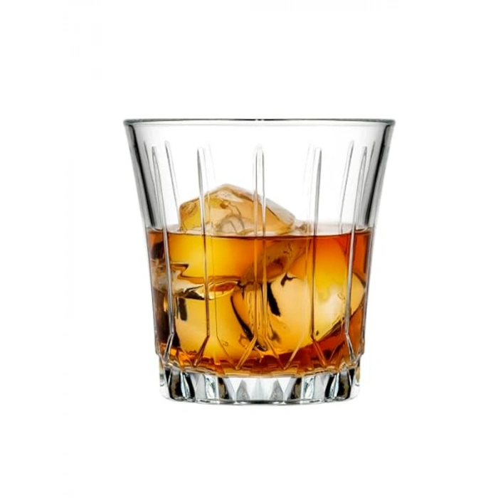 6 Parça Sade Viski Bardağı Seti, 295 ml Kapasite, Mükemmel Hediye Seçeneği