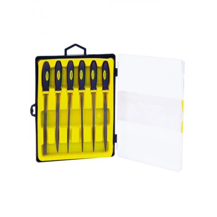 6 Parçalı Törpü Seti, 140 mm Kauçuk Sap