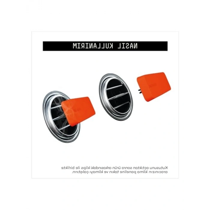 60 Gün Etkili Araç İçi Klima Kokusu - Vanilya & Karamel