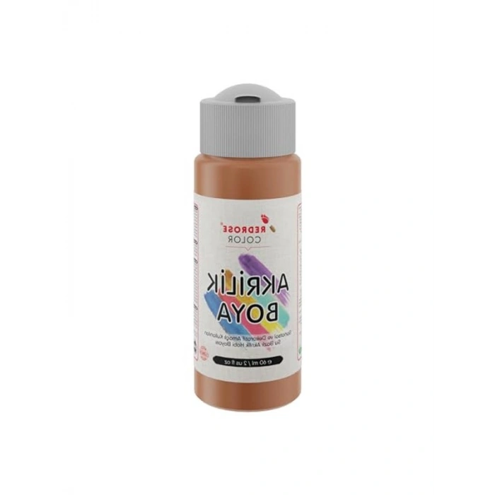 60 ml Terracotta Akrilik Boya, Sanatsal Çalışmalar için Uygun