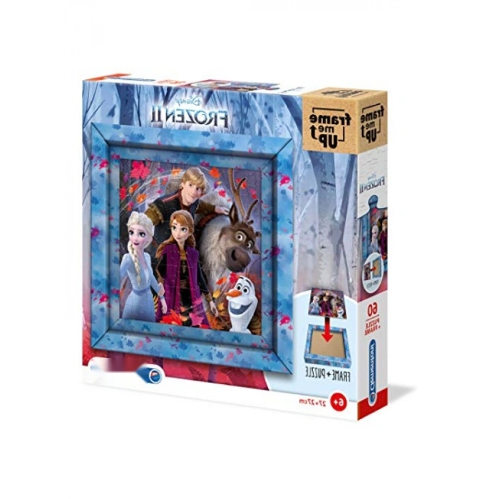 60 Parça Frozen 2 Puzzle - Eğlenceli ve Eğitici