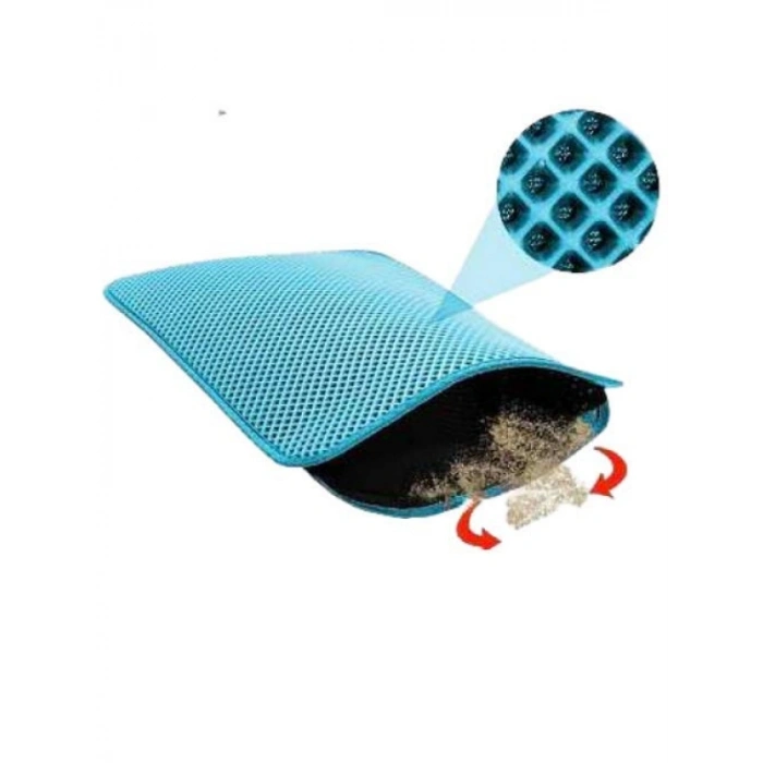 60 x 40 cm Elekli Kedi Kumu Paspası