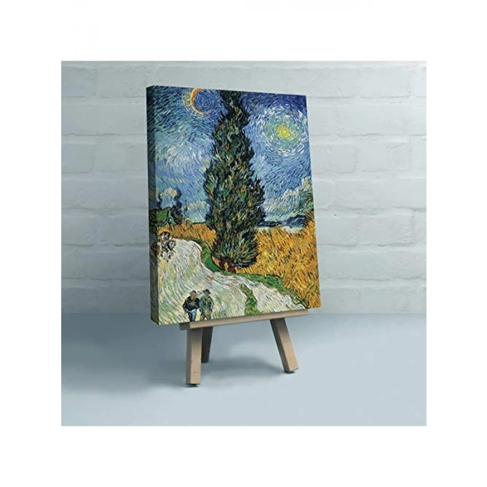 60 x 90 cm Van Gogh Kanvas Tablo, Ücretsiz Kargo