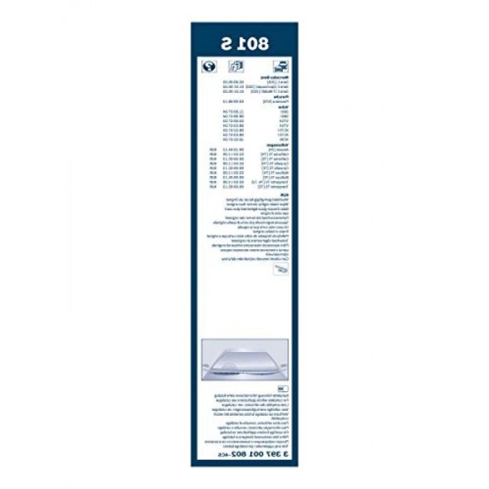 600/530 mm Rüzgarlıklı Silecek Seti