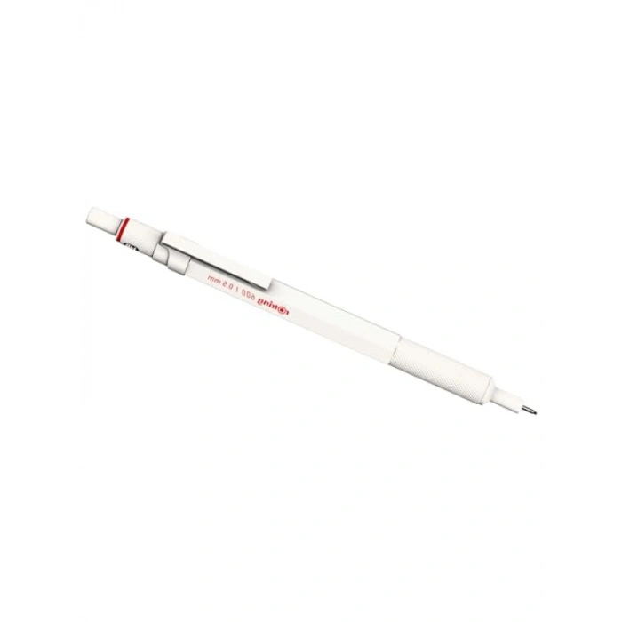 600 İnci Beyaz Mekanik Kalem - 0.5 mm Uç