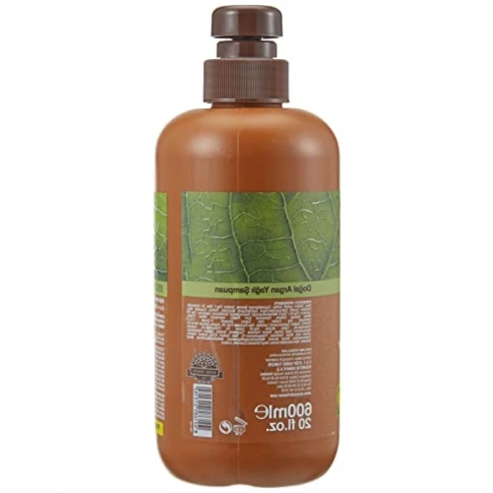 600 ml Doğal Argan Yağlı Şampuan - Yıpranmış Saçlar İçin