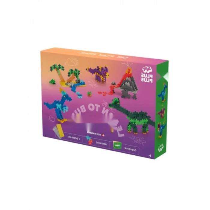 600 Parçalı Yaratıcı Yapı Seti - Dinozor Temalı