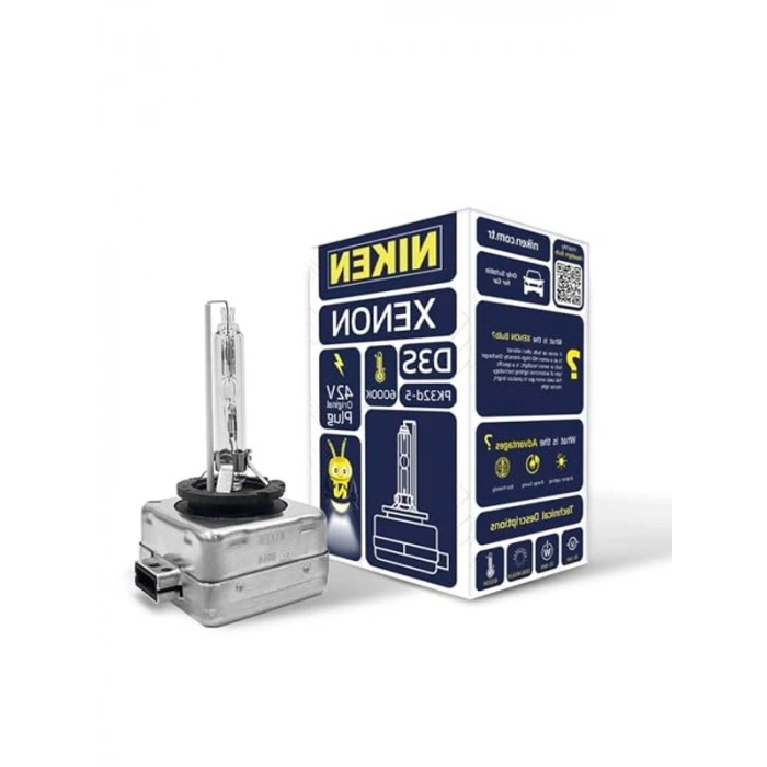 6000K Beyaz XENON Far Ampulü, 35W Güç ve PK32d-5 Tasarımı