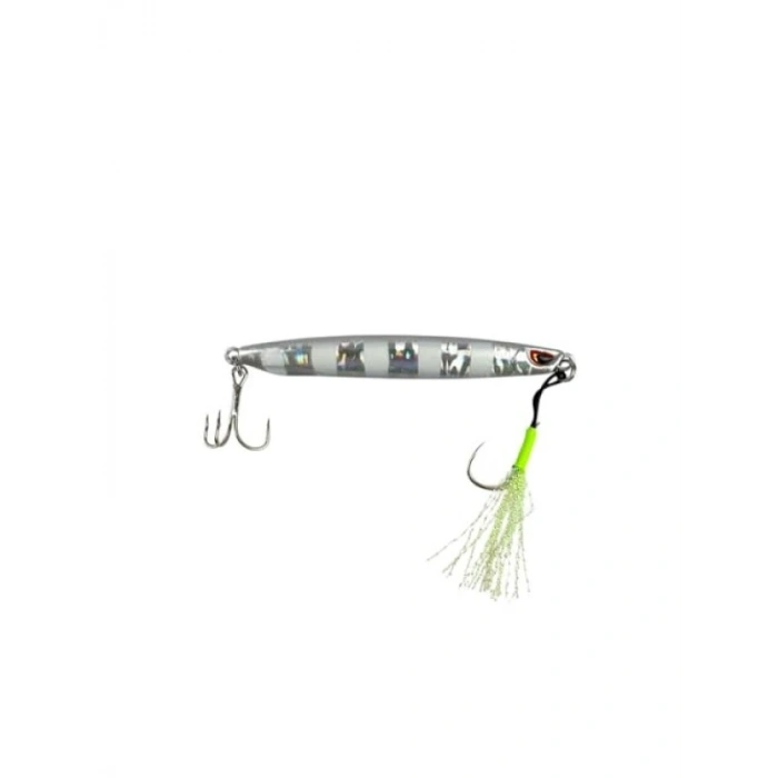 60gr Zebra Glow Jig - Yüksek Görünürlükli