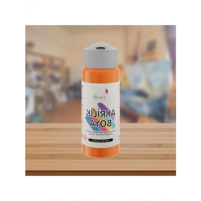 60ml Turuncu Akrilik Boya