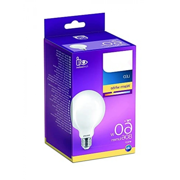 60W E27 Dim Edilemeyen LED Ampul - Sarı Işık