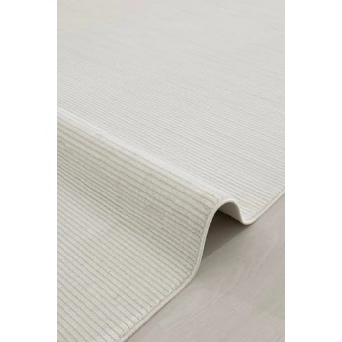 60x100 cm Krem Renk Halı, Salon ve Koridor Kullanımı İçin
