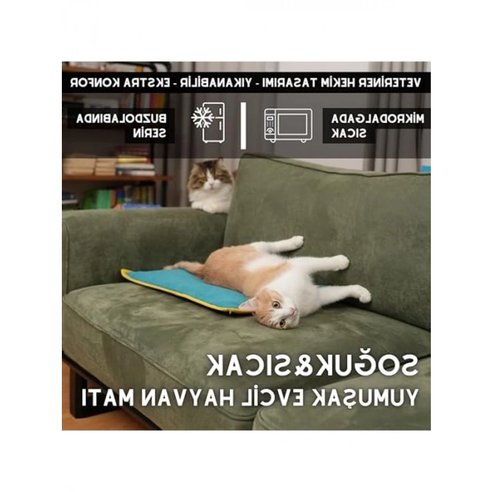 60x40 cm Serin Kedi/Köpek Matı, 4 Mevsim Kullanıma Uygun