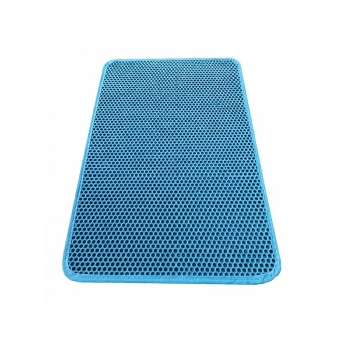 60x42 cm Elekli Kedi Tuvalet Paspası, Sert Plastik