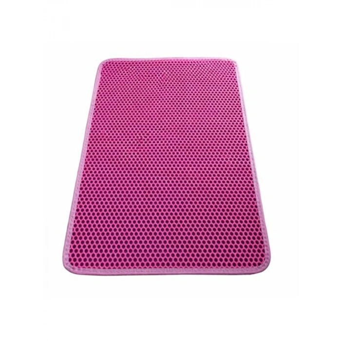 60x42 Cm Elekli Kedi Tuvaleti Önü Paspası, Sert Plastik