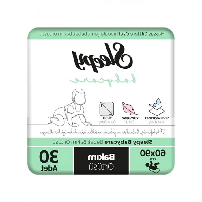 60x90 cm Bebek Bakım Örtüsü, 3x10 Paket