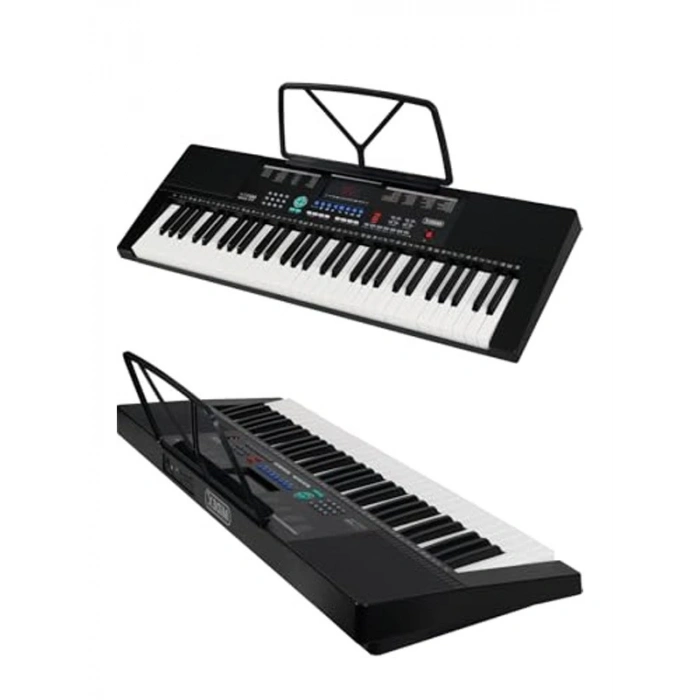 61 Tuşlu LED Ekran Org, Çanta ve Adaptör ile