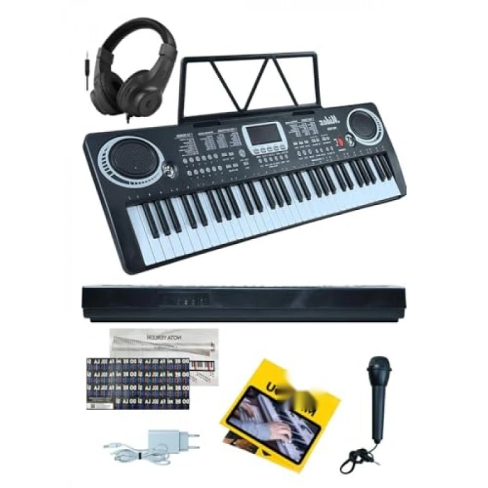 61 Tuşlu Org - Başlangıç Seti (Kulaklık, Notalık ve Adaptör ile)