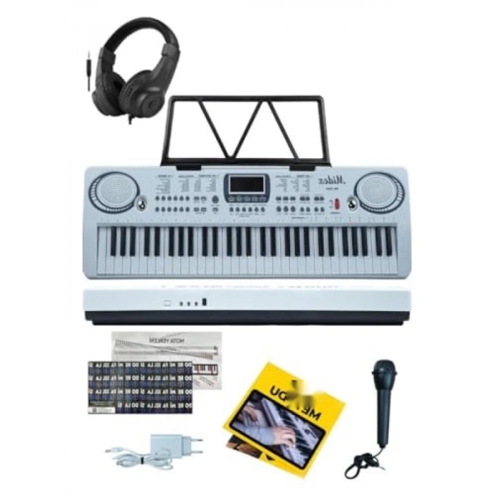 61 Tuşlu Org, Kulaklık ve Öğrenim Metodu ile Başlangıç Seti