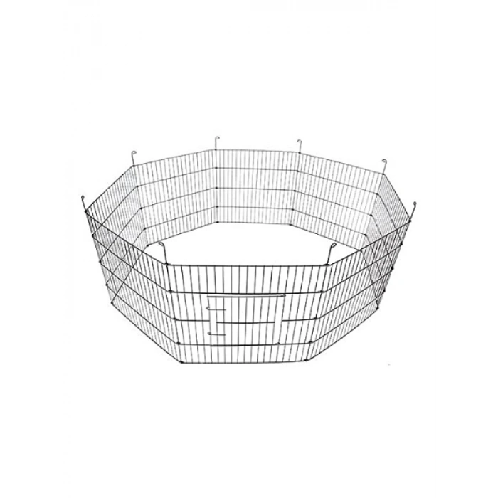 61x91 cm Ebatlarında Kedi ve Köpekler İçin Panel Çit (8 Parça)