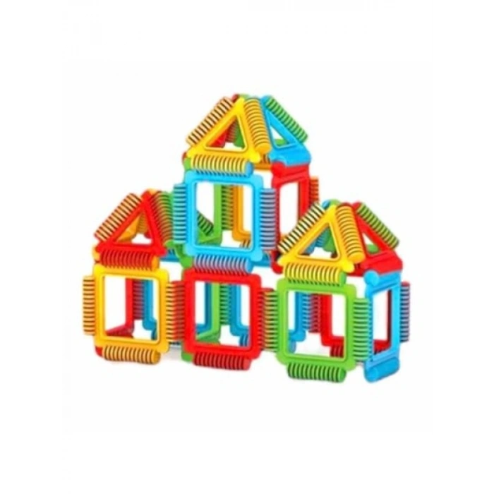 64 Parçalı Geometrik Puzzle Seti