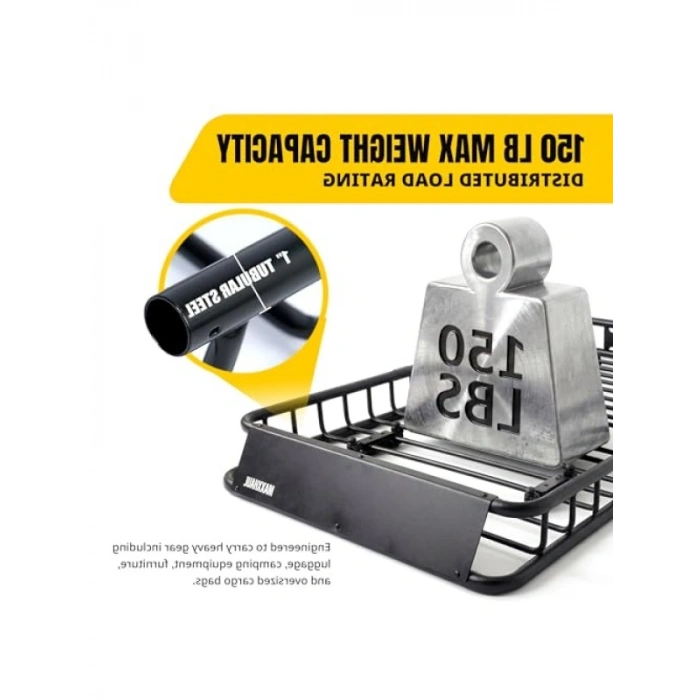 64 x 39 x 6 Ağır Hizmet Tipi Evrensel Çelik Tavan Rafı