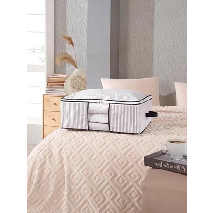 64x45x22 cm Boyutunda 4 Adet Lüks Pencereli Baza Altı Düzenleyici