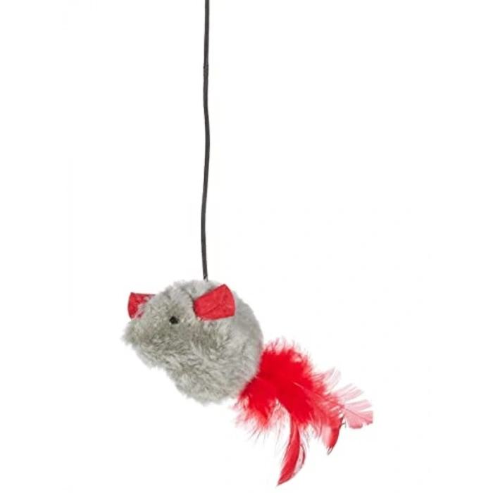 65 cm Sesli Fareli Kedi Oltası ile Avcılık Keyfi