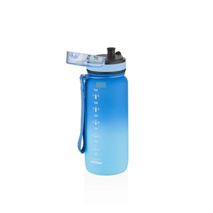 650ml Kapaklı Motivasyonel Su Matarası, Sızdırmaz ve BPA İçermez
