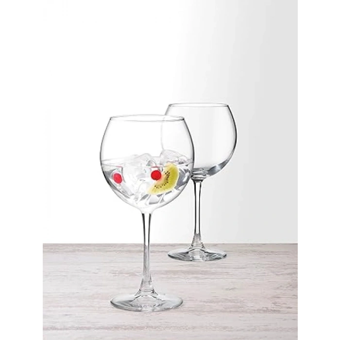 655 cc Kapasiteye Sahip 2li Şarap Kadehi Seti