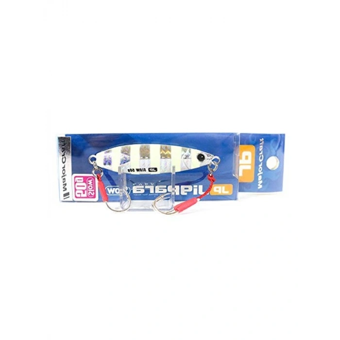 65mm #07 Zebra Glow Jigpara Slow, 50gr Ağırlığında