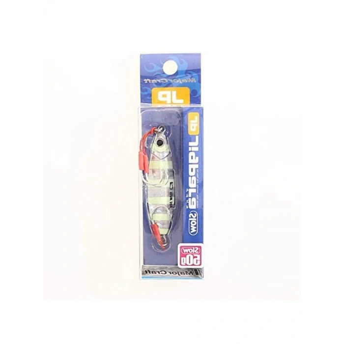 65mm #07 Zebra Glow Jigpara Slow, 50gr Ağırlığında