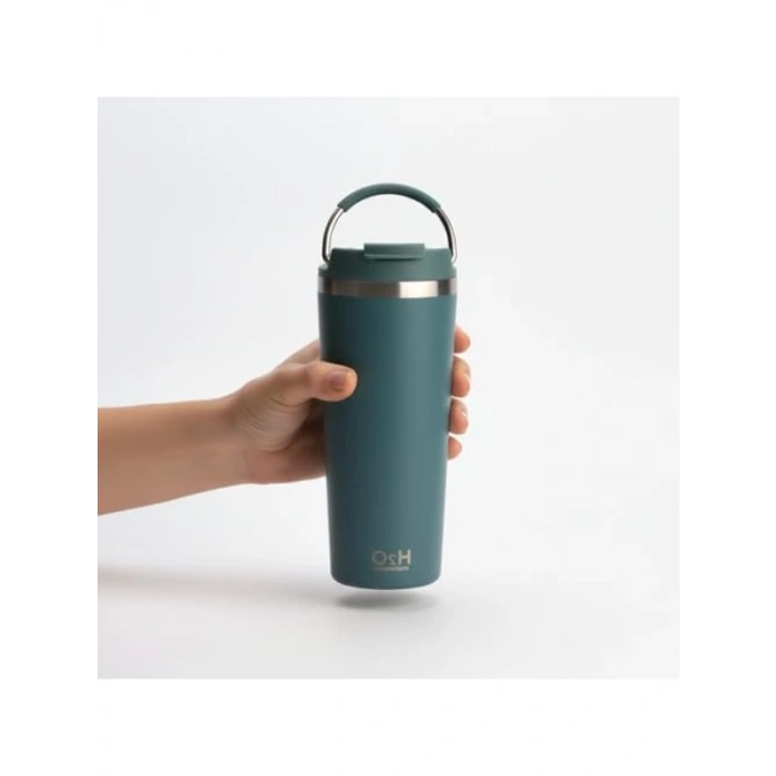 660 ml Pipetli Paslanmaz Çelik Termos Kupa, 4 Renk Seçeneği