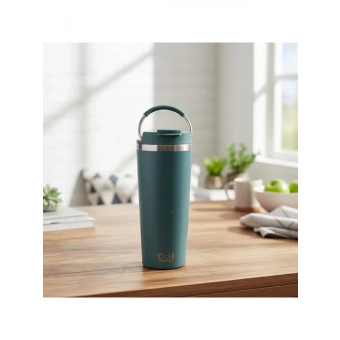 660 ml Pipetli Paslanmaz Çelik Termos Kupa, 4 Renk Seçeneği