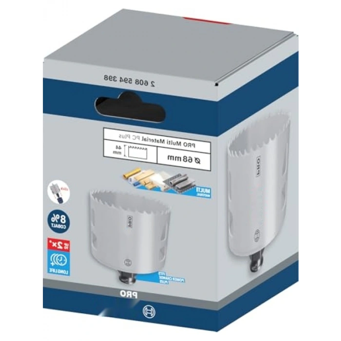 68 mm Delik Testere, Çok Amaçlı Kullanım için Güvenilir Aksesuar