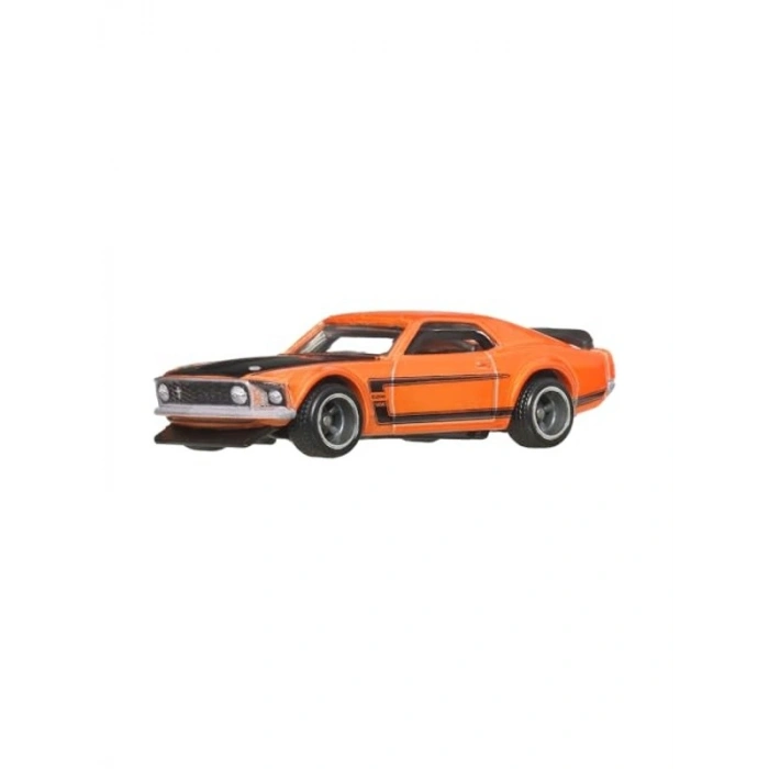 69 FORD MUSTANG BOSS 302 Diecast Model Araç, Hot Wheels