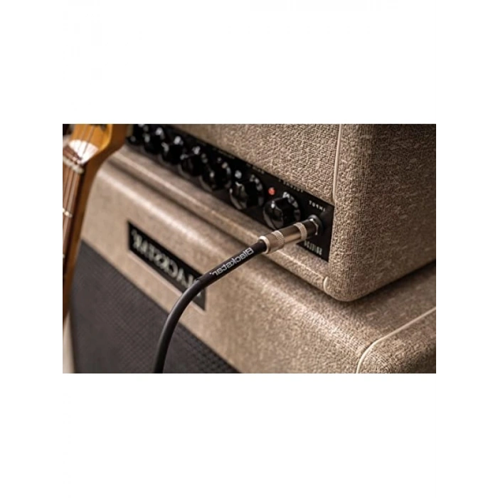 3m Enstrüman Kablosu - Düz ¼ Jack ile Açılı ¼ Jack