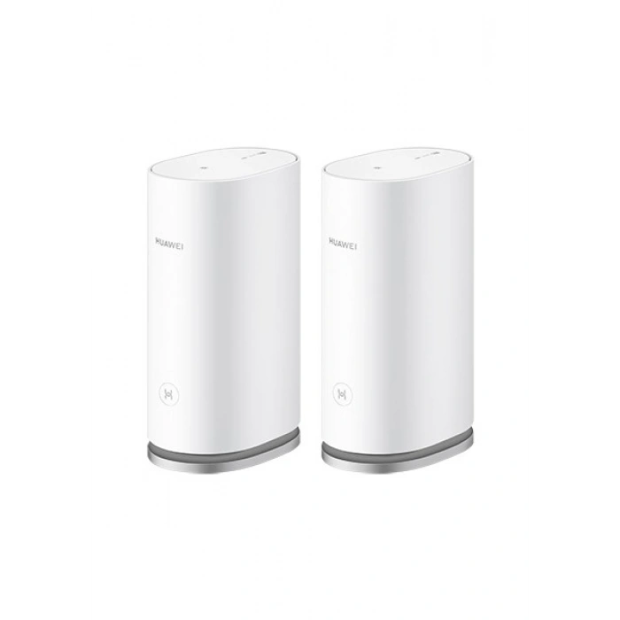 Huawei Wi-Fi Mesh 3 (2-Pack) , AX3000 , 400 M²ye Kadar Kapsam , 3*10/100/1000MBPS Ports, Harmonyos Mesh+ , NFC 1.0 （Huawei Share)