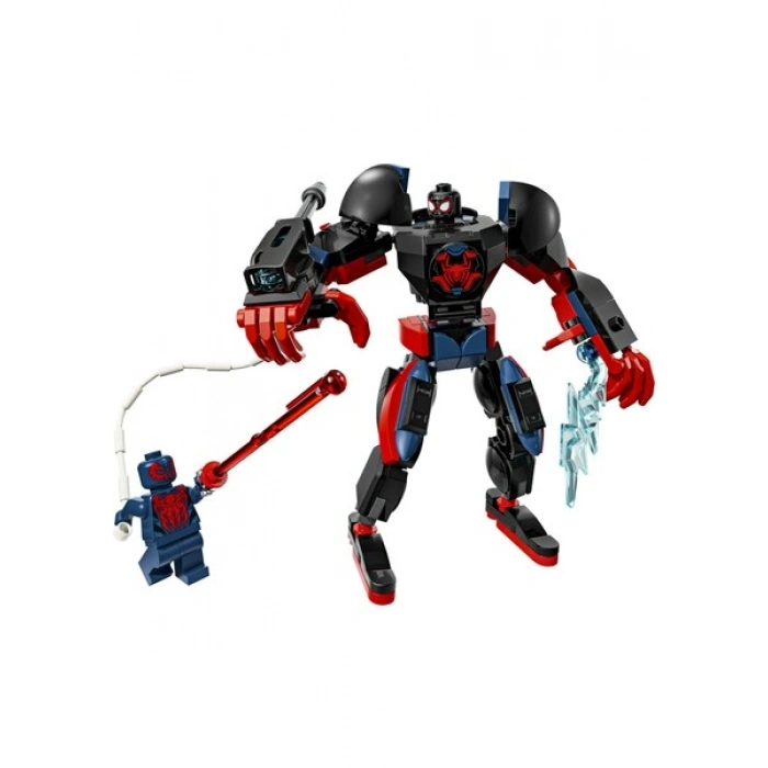 LEGO® ǀ Marvel Miles Morales Robotu, Örümcek Adam 2099’a Karşı 76337 - 6+ Yaş için Yaratıcı Oyuncak Yapım Seti (135 Parça)