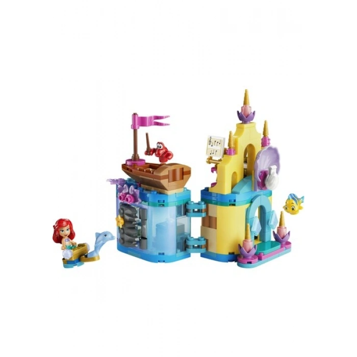 LEGO ® ǀ Disney Princess Arielin Sihirli Mini Sarayı 43285 - 5 Yaş ve Üzeri Çocuklar için Yaratıcı Oyuncak Yapım Seti (179 Parça)