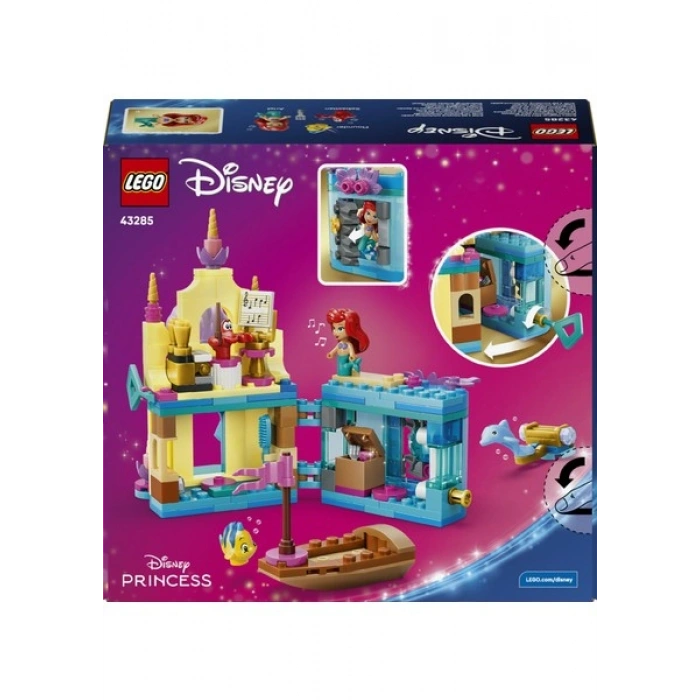 LEGO ® ǀ Disney Princess Arielin Sihirli Mini Sarayı 43285 - 5 Yaş ve Üzeri Çocuklar için Yaratıcı Oyuncak Yapım Seti (179 Parça)