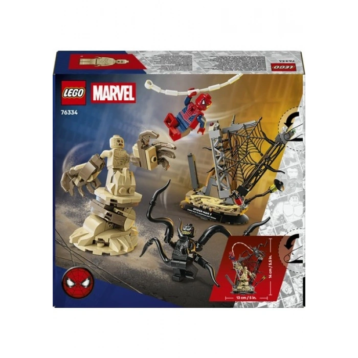 LEGO® ǀ Marvel Efsanevi Savaş: Örümcek Adam, Kum Adam’a Karşı 76334 - 9+ için Yaratıcı Oyuncak Yapım Seti (201 Parça)