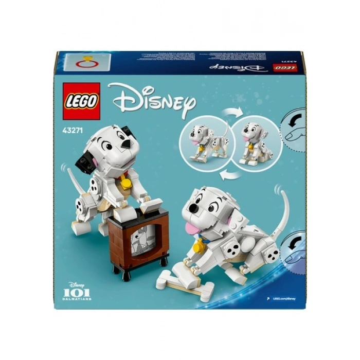LEGO ® Classic ǀ Disney Lucky ve Penny 101 Dalmaçyalı Köpek Yavruları 43271 - 6+ Çocuklar için Yaratıcı Oyuncak Yapım Seti (268P)