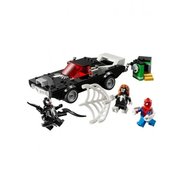 ® ǀ Marvel Örümcek Adam, Venom Arabasına Karşı 76309 - 7+ Yaş Çocuklar için Araç İçeren Yaratıcı Oyuncak Yapım Seti (254P)