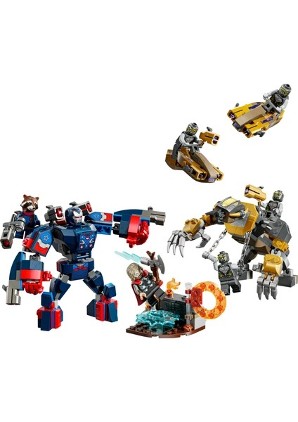 Lego® ǀ Marvel Avengers: Endgame Thor, Chitauriye Karşı 76322 – 8 Yaş & Üzeri Çocuklar Için Yaratıcı Oyuncak Yapım Seti (373P)